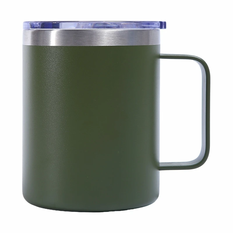 Coffee Tumbler With Handle Double Wall